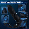 SAUL 3 Teleskopisch 12 Vibration Doppel-Penisring Prostata Vibrator