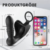 Prostatastimulation Ball mit 9 Teleskop-Vibrations App & Fernbedienung ANAL TOY