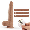 Realistiche Dildo 5 Stoßmodi 7 Vibrationsmodi Fernbedienung 17 cm MANNI