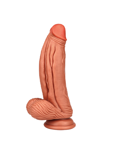 Realistischer Dildo mit starkem Saugnapf