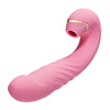 Weiblicher rosa Vibrator für Paare 10 Saugen Vibrieren 3 Stoßen