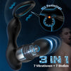 PALOS 3IN1 Prostata-Massagegerät 7 Vibrationen 7 Stoßen Wasserdicht