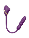 3 in 1 Vibrator mit Stoßfunktion und Leckenmodi für Frauen - Alpha