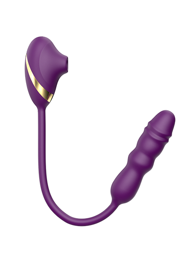 3 in 1 Vibrator mit Stoßfunktion und Leckenmodi für Frauen - Alpha