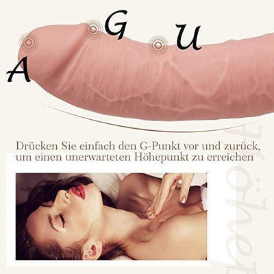 Realistische Dildo XL Klassische Dildo Größe Eichel 21CM