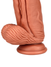 Realistischer Dildo mit starkem Saugnapf