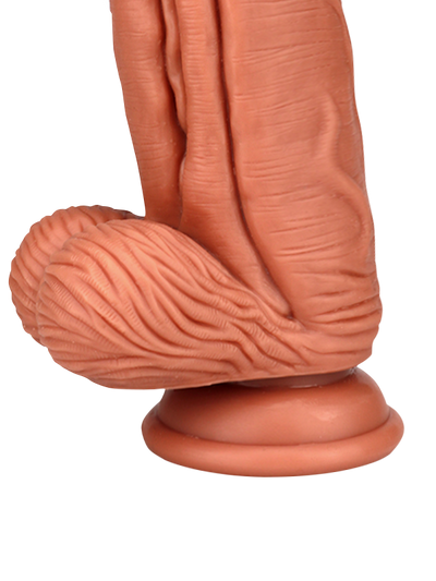 Realistischer Dildo mit starkem Saugnapf