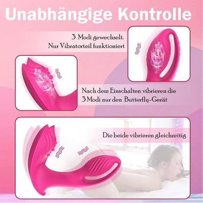 Butterfly Vibrator  mit 9 Vibrationen Moruioy