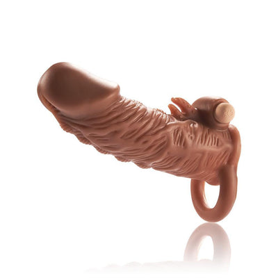 Vibrierende Penishülle 3CM Penis Verlängen Verdicken Penismanchetten