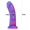 XL Realistischer Dildo mit starken Saugnapf Sternenhimmel