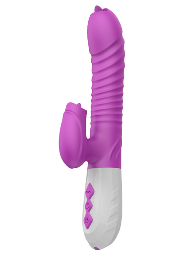 Zungen- und Stoßvibrator für Frauen - Lili