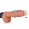 Handheld Realistischer Dildo mit 9 Vibrationsmodi und 3 rotierenden Teleskopmodi