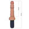 Handheld Realistischer Dildo mit 9 Vibrationsmodi und 3 rotierenden Teleskopmodi