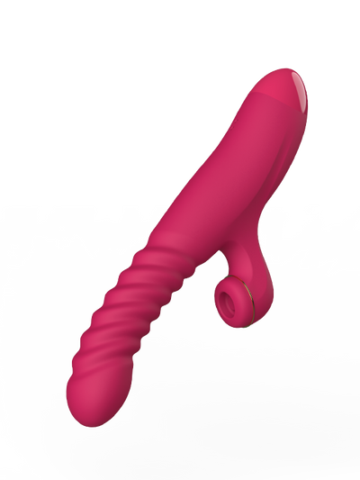 Klitoris Vibrator mit Stoßfunktion für Frauen - Mond