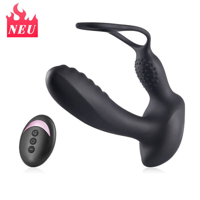 ANAL INNOVATOR 10 Vibration Prostata Vibrator mit Penisringe REG