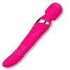 Doppelkopf Massagestab Stoßfunktion 7 Vibrationsmodi Vibratoren Rosa