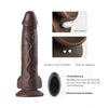 Dunkelbrauner Realistischer Dildo 5 Stoßen 10 Vibrieren  Dildo Frauen  Fondlove