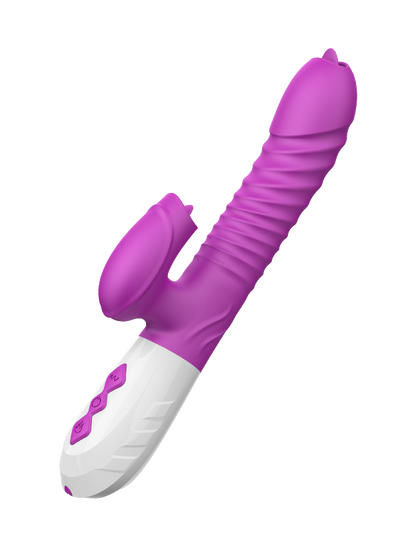 Zungen- und Stoßvibrator für Frauen - Lili