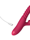 Klitoris Vibrator mit Stoßfunktion für Frauen - Mond