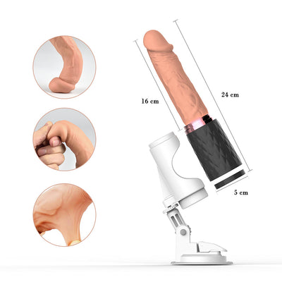 Realistische Dildo Sex-Maschine LYRAE