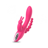 3 IN 1 Rabbitvibrator 7 Vibrationsmodi G Punkt Klitoris Anus Stimulation